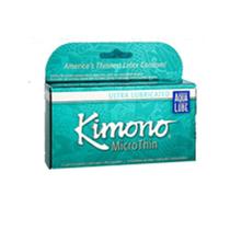 Preservativos Kimono MicroThin Aqua Lube 12 CT da Mayer Laboratories (pacote com 6)