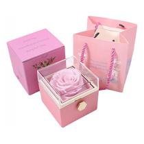 Preserved Eternal Rose + caixa de presente+bolsa para presente de Natal Preserved Eternal Rose + caixa de presente+bolsa para presente de Natal