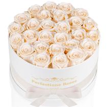 Preserved Roses Perfectione Roses 27 in Box Buttermilk Preserved Roses Perfectione Roses 27 in Box Buttermilk