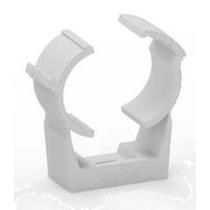 Presilha Abraçadeira Fita 1/2" Andaluz Condulete Branca