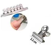 Presilha Alicate de Unha 6 Unid 22mm Presilhas Curva Bem Presilha Alicate de Unha 6 Unid 22mm Presilhas Curva Bem