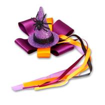 Presilha Chapéu Bruxa Pequeno com Aranha - Halloween