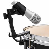 Presilha clamp,suporte c/cachimbo P/microfone,aro Bateria,Percussão,caixa,Cajón Presilha clamp,suporte c/cachimbo P/microfone,aro Bateria,Percussão,caixa,Cajón