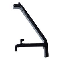 Presilha clip suporte preta para prateleira grade *imbera*