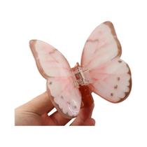 Presilha De Cabelo Borboleta 3D Colorida Para Mulheres, Acessório De Cabelo De Verão Estilo Fada, Presilha De Cabelo Borboleta 3D Colorida Para Mulheres, Acessório De Cabelo De Verão Estilo Fada,