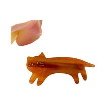 Presilha De Cabelo Coreana De Acetato Com Gato Fofo, Presilha Lateral Para Franja, Presilha De Mola