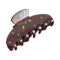 Presilha De Cabelo Em Acetato De Alta Qualidade Com Diamantes Multicoloridos Para Penteados De