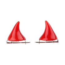 Presilha De Cabelo Em Forma De Chifre De Diabo Para Halloween, Acessórios Festivos De Cabelo