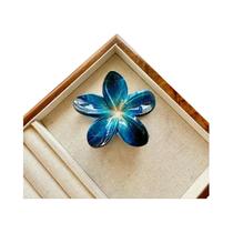 Presilha De Cabelo Feminina Da Moda Com Flor Havaiana De 8cm, Clipe De Tubarão Frangipani,