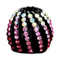 Presilha De Cabelo Feminina De Cristal Para Coque, Acessório De Moda Para Rabo De Cavalo, Presilha