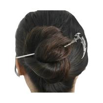 Presilha De Cabelo Feminina Nórdica Retrô Com Caveira E Foice, Acessório De Cabelo, Joia Presilha De Cabelo Feminina Nórdica Retrô Com Caveira E Foice, Acessório De Cabelo, Joia