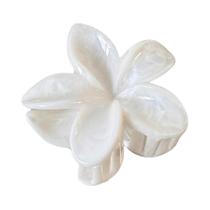 Presilha De Cabelo Flor De Ovo Doce Fresca Tyrande, Clipe De Tubarão Com Pegada Firme Para a Parte