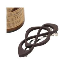 Presilha De Cabelo Fosca Vazada Com Mola Para Mulheres E Meninas, Elegante Prendedor De Rabo De