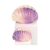 Presilha De Cabelo Grande Com Tema Oceano Gradiente De Verão, 2 Peças, Acessório De Cabelo Estilo