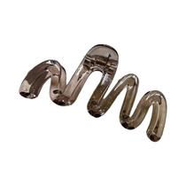 Presilha De Cabelo Grande Em Plástico Leve Na Cor Âmbar Para Mulheres, Acessórios De Cabelo Com Presilha De Cabelo Grande Em Plástico Leve Na Cor Âmbar Para Mulheres, Acessórios De Cabelo Com