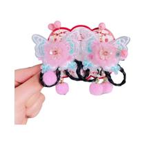 Presilha De Cabelo Hanfu Com Borboleta E Franjas Para Meninas, Trança Falsa, Acessório De Cabelo Presilha De Cabelo Hanfu Com Borboleta E Franjas Para Meninas, Trança Falsa, Acessório De Cabelo