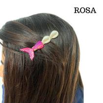 Presilha De Cabelo Makeup Duckbill Clip Sereia Concha Pérola