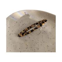 Presilha De Cabelo Oval Vazada Multicolorida De Metal Para Mulheres E Meninas Acessório Para