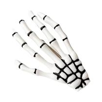 Presilha De Cabelo Punk Com Mão De Esqueleto Fantasma, Acessório De Decoração Para Fantasia De Festa