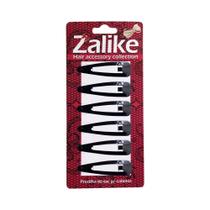 Presilha de Cabelo Tic Tac Zalike 5cm Preta 6 Unidades Prendedor Metálico Resistente Penteados Presilha de Cabelo Tic Tac Zalike 5cm Preta 6 Unidades Prendedor Metálico Resistente Penteados