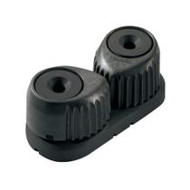 Presilha de câmera Ronstan C-Cleat preta média com base preta