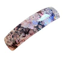 Presilha de Fivela Boreal com Estampa de Flores para Cabelo Presilha de Fivela Boreal com Estampa de Flores para Cabelo