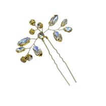 Presilha de Palito de Cabelo com Pedras de Strass Aramado para Penteados Presilha de Palito de Cabelo com Pedras de Strass Aramado para Penteados