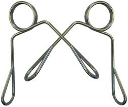 Presilha Grampo Barra Musculação 2 Voltas 28,5 Mm 5 Pares