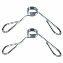 Presilha Grampo Barra Musculação 3 Voltas 25,4 Mm Par Presilha Grampo Barra Musculação 3 Voltas 25,4 Mm Par