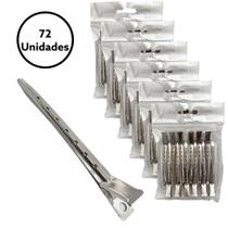 Presilha Grampos Clips De Cabelo Aço Inoxidável Metal 72 uni Presilha Grampos Clips De Cabelo Aço Inoxidável Metal 72 uni