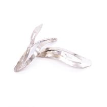 Presilha Ondulado Tic Tac Metal Níquel 45mm 50pçs 50g