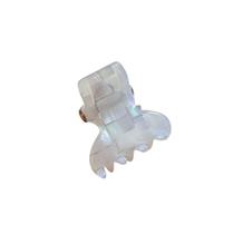 Presilha Piranha Pequena de Nylon com Estampa Quadriculada Presilha Piranha Pequena de Nylon com Estampa Quadriculada