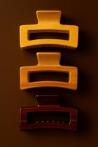 Presilha Piranha Retangular Grande Amadeirada Moderna, Leve e Resistente