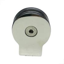 Presilha Redonda Para Vidro 8mm Gr38 Cromado Presilha Redonda Para Vidro 8mm Gr38 Cromado