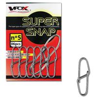Presilha Super Snap Reforçado Para Pesca V-Fox Presilha Super Snap Reforçado Para Pesca V-Fox