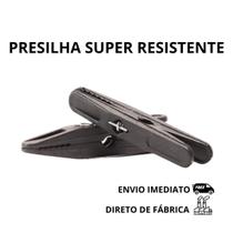 PresilhaPrendedor Preto Ulta Resistentes Para Cabides Organizar e Segurar roupas PresilhaPrendedor Preto Ulta Resistentes Para Cabides Organizar e Segurar roupas