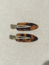 Presilhas cabelo para maquiagem - Brown Print