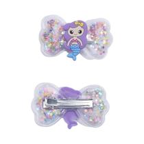 Presilhas De Cabelo De Sereia Para Meninas, 2 Peças, Coloridas, Acessórios Decorativos Para