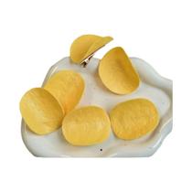 Presilhas De Cabelo Divertidas E Fofas Em Forma De Batata Frita 4 Peças Criativas Simuladas De Bico