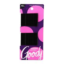 Presilhas de Cabelo Goody Slideproof - 48 Unidades - Pretas e Onduladas