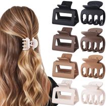 Presilhas de cabelo USDNICE pequenas foscas tipo garra, 8 peças