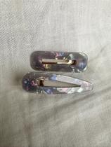 Presilhas Dupla Madrepérola - Lilás Presilhas Dupla Madrepérola - Lilás