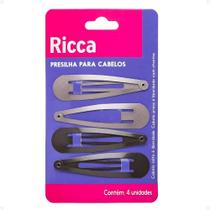 Presilhas Para Cabelos Belliz Ricca Tic Tac Metallic Brunette Cód. 1766 Presilhas Para Cabelos Belliz Ricca Tic Tac Metallic Brunette Cód. 1766