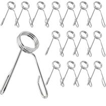 Presilhas Zincada De 28,5mm 3 Voltas Reforçada Para Academia Barra De Musculação Grampo De Prender Anilhas