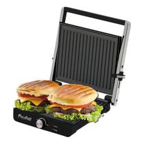 Press Grill Best KJ-225: 1000W de Potencia e Acabamento em Inox - 110V Press Grill Best KJ-225: 1000W de Potencia e Acabamento em Inox - 110V