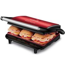 Press Grill Ceramica Pg 01 Rc 220V Red Mondial Press Grill Ceramica Pg 01 Rc 220V Red Mondial