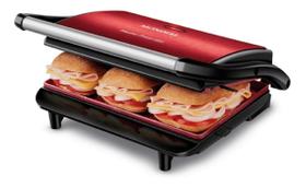 Press Grill Master Press 1000w Pg-01-rc Vermelho Mondial
