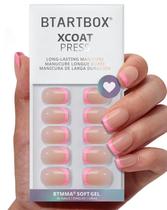 Press On Nails Bartbox French Tip Dolce Pink 30 unidades de gel Press On Nails Bartbox French Tip Dolce Pink 30 unidades de gel