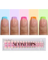 Press On Nails Bartbox Nails COATTIPS Brighter Pastel