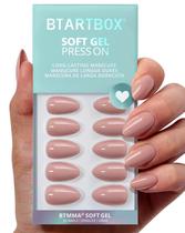 Press On Nails Battbox Ammond Flesh Pink Nude Short Press On Nails Battbox Ammond Flesh Pink Nude Short
